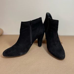Eric Michael Black Suede Boots